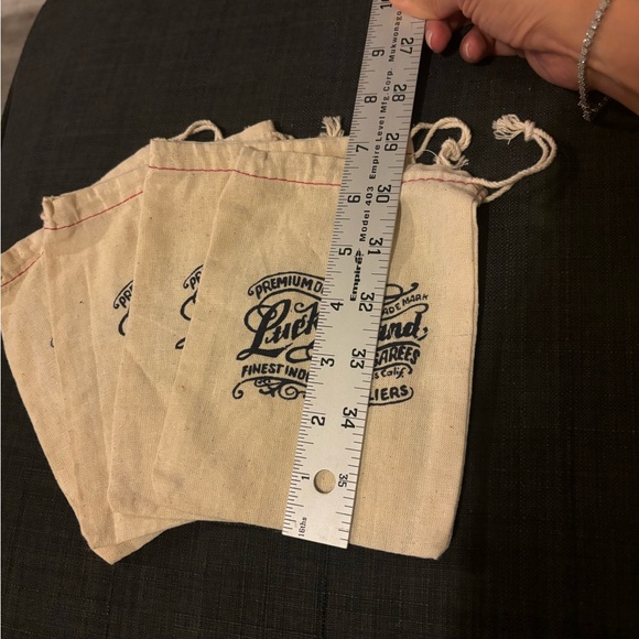 4 Lucky Brand linen/canvass satchel - Picture 3 of 3